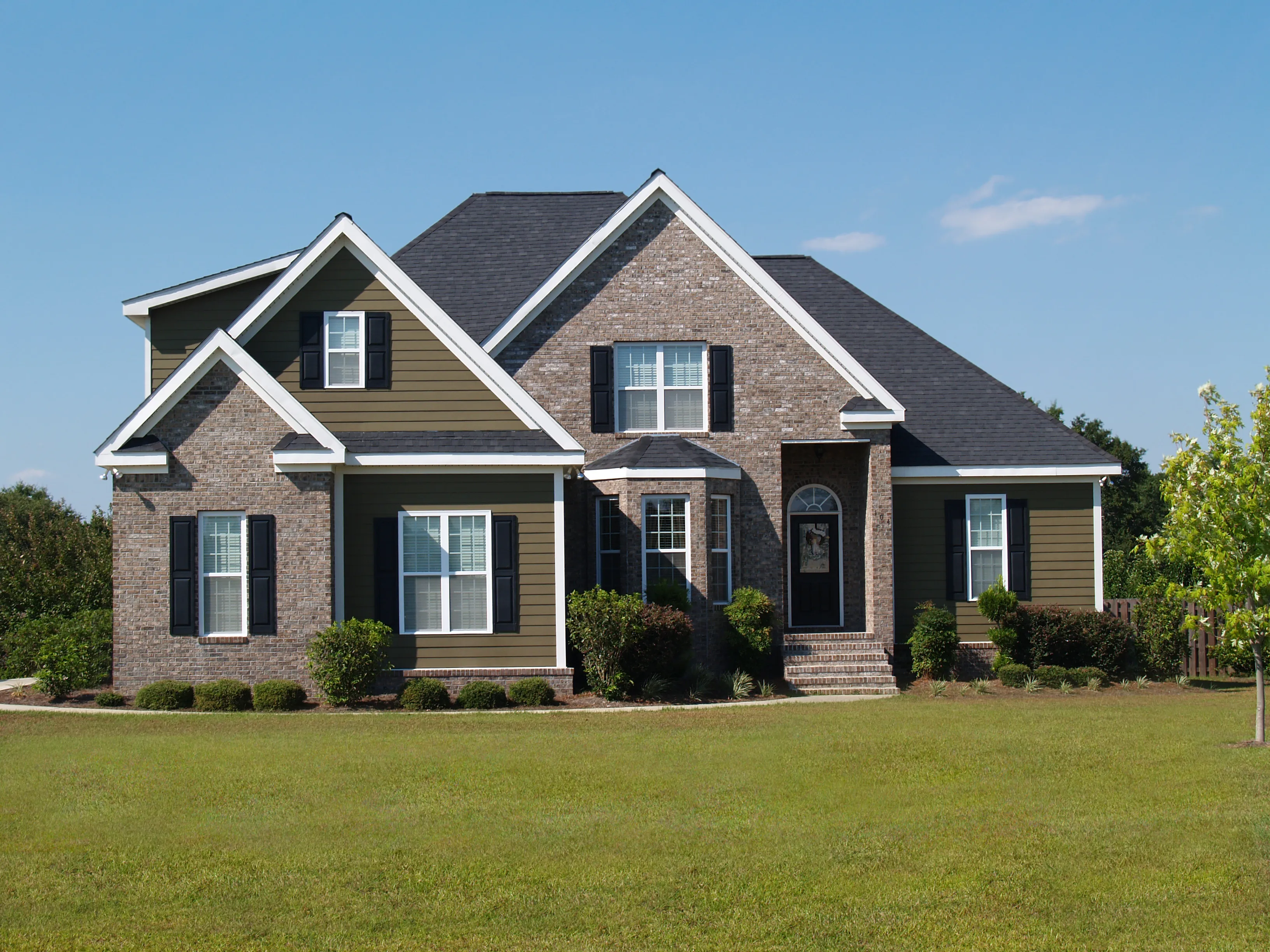 a house with gs series windows and doors