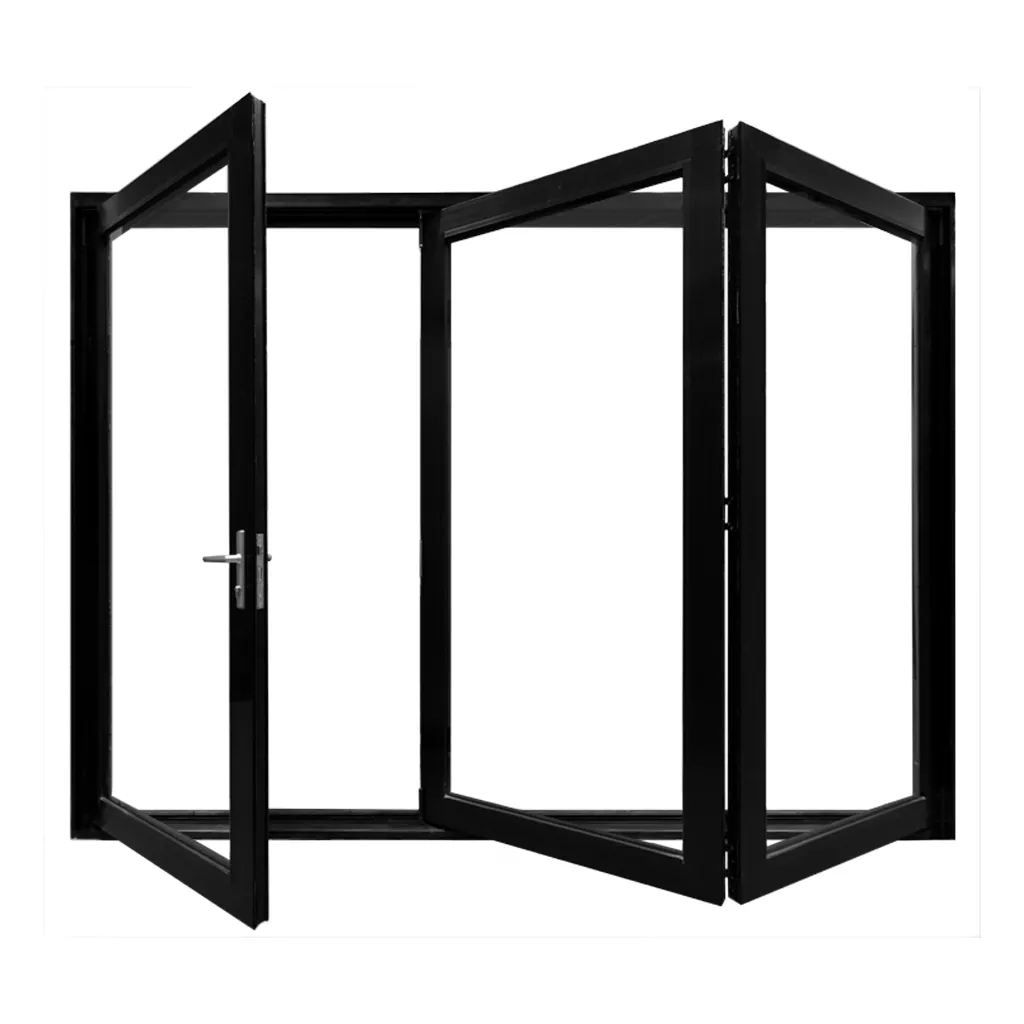 Diagram of Multiple Folding Doors