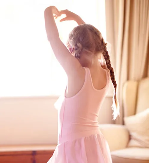 a dancing girl