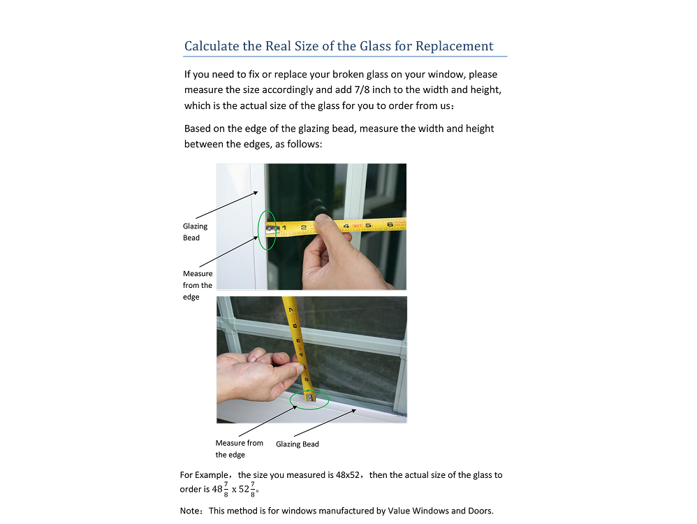 Glass Replacement Guide (English)