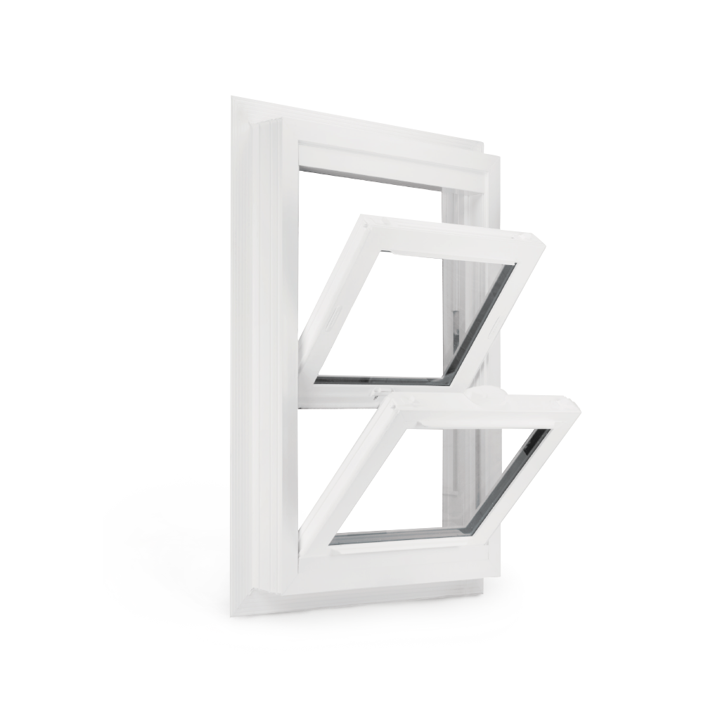 Diagram of Double Hung Window