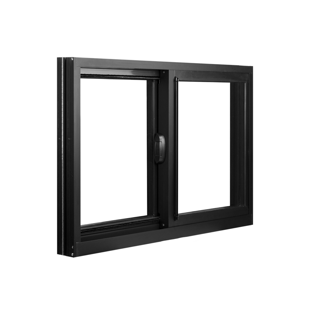 Aluminum horizontal sliding window diagram